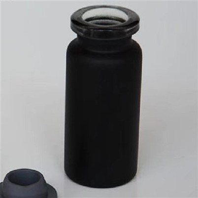 Thiết kế lọ thủy tinh màu đen