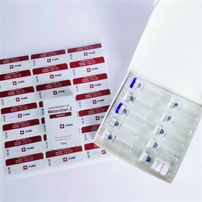 Chai thủy tinh tiêm lọ có nắp nhựa xé